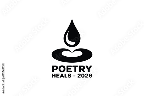 Poetry Heals 2026 Logo Design
