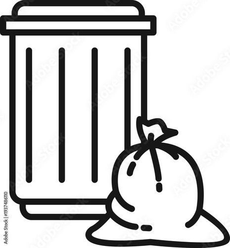 Trash Line Icon
