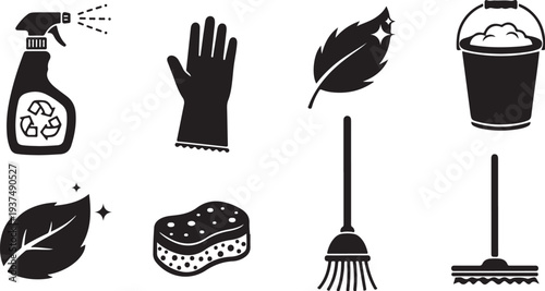 Cleaning Supplies and Tools for Home Maintenance and Organization