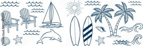 Set of Islamic Mosque Silhouettes Featuring Arabic Architecture Design Elements for Ramadan Kareem Eid Mubarak and Cad Drawing Flat Vector Illustration