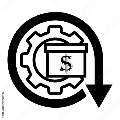 market Line Icon
