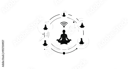 yoga meditation online digital connectivity