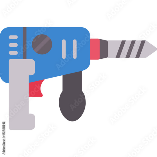 Rotary Hammer Icon