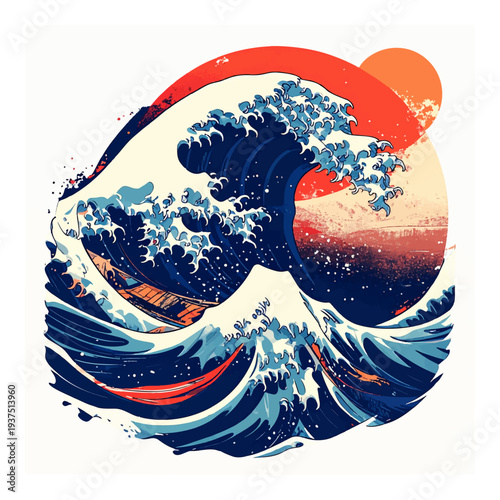 Large Ocean Wave Crashing Against Boat 1.