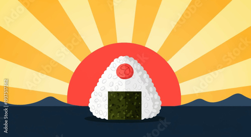 Onigiri Sunrise Japanese Food