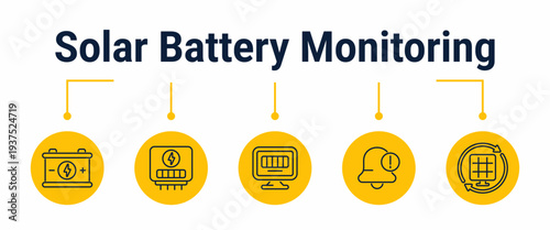 Solar battery monitoring and charge control workflow
