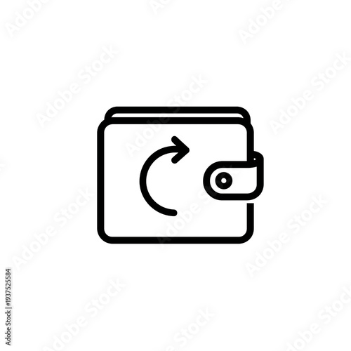 wallet icon representing finance, payments, and digital currency.
