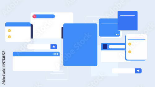 작업창(사이트+정보들+페이지+검색)