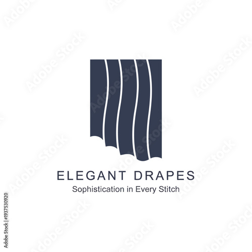 Elegant Drapes Fabric Luxury Curtain Material.
