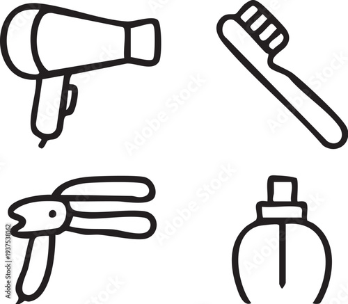 Beauty and Personal Care Icons 1.