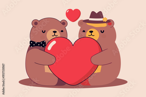 teddy bear with heart