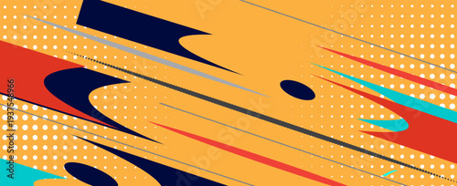 Colorful silhouette style design, grunge. Design concept to celebrate national sports day of badminton and basketball. vector illustration