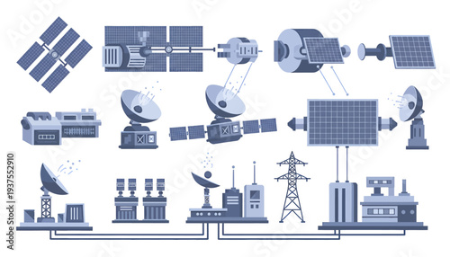 Satellite Communication Network Infrastructure and Technology.