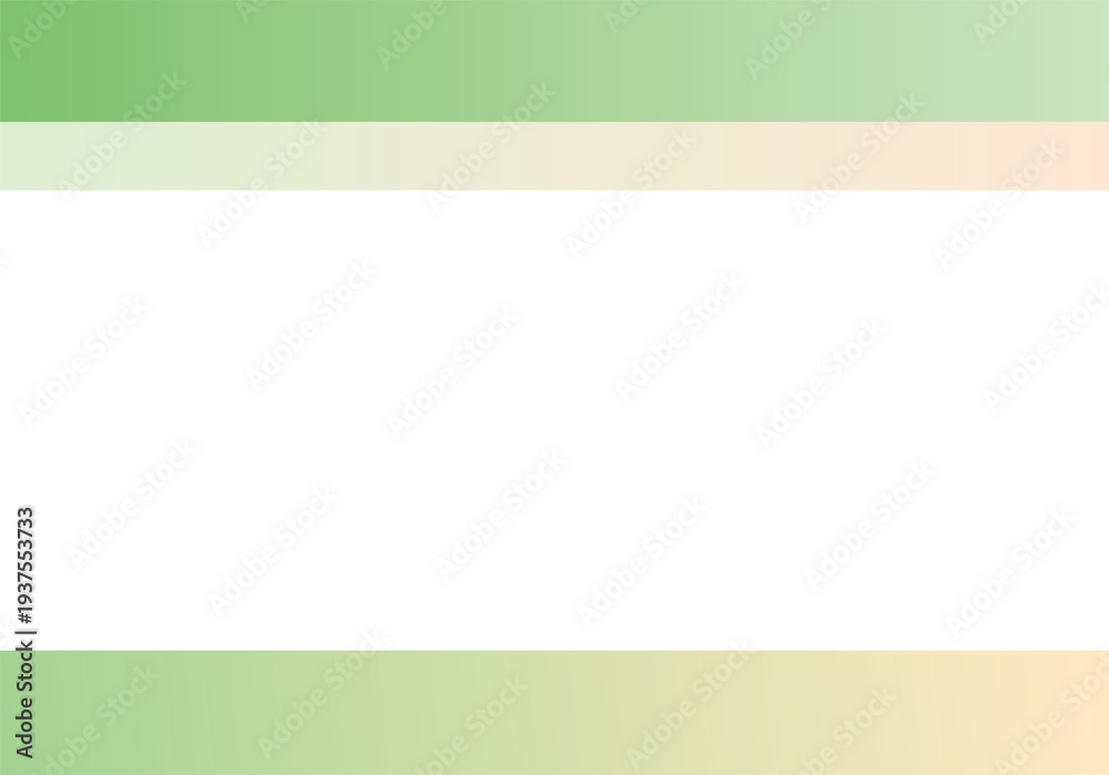 Fototapeta premium Abstract Green and Orange Gradient Background with Soft Horizontal Lines