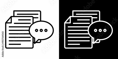 Nlp White Icon Set Design