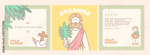 Palm Sunday quote card