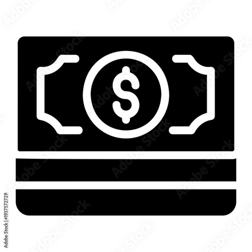 Cash money Solid icon