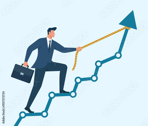 Strategic Business Growth and Performance Management, Active revenue scaling, Corporate leadership drive, Career advancement ladder, Financial progress control, Market trend acceleration