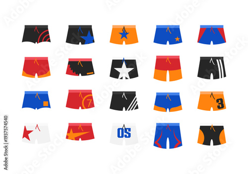 Cute Beach Short Pants Element