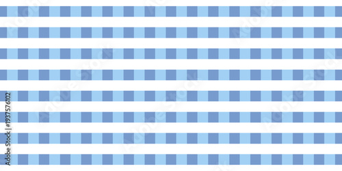 Gingham seamless pattern, pastel fabric design, blue check, fabric, textile, digital paper. Blue color checkered texture background. Tartan seamless pattern background in blue.