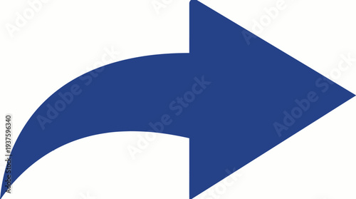 Blue arrow pointing to the right direction.