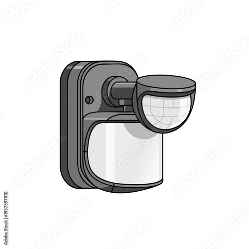 Security Sensor with Motion Detector for Home or Office Security Systems