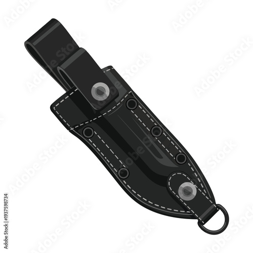 Professional Flashlight with Holster for Outdoor and Emergency Use