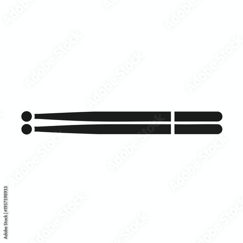 Clean Stainless Steel Chopsticks on White Background for Food and Dining Concept