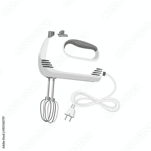 Electric Hand Mixer for Baking and Cooking Compact Kitchen Appliance