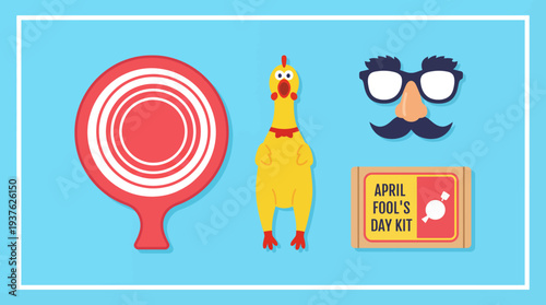 April Fools Day Cartoon Characters and Target.