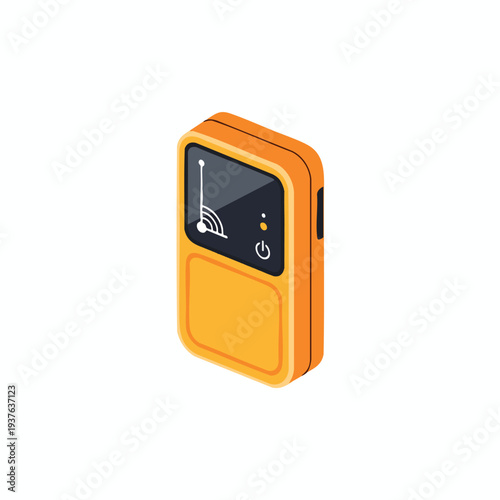Wireless Handheld Device with Digital Display for Monitoring and Control