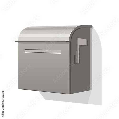Modern Secure Mailbox for Residential or Commercial Use