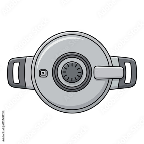 Modern Fitness Tracker Device with Heart Rate Monitor and Activity Tracking Features