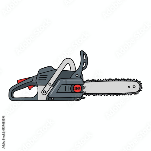 Powerful Electric Chainsaw for Cutting and Pruning Trees and Wood