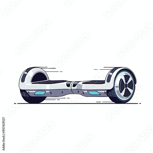 Futuristic Transportation Vehicle with Sleek Modern Design