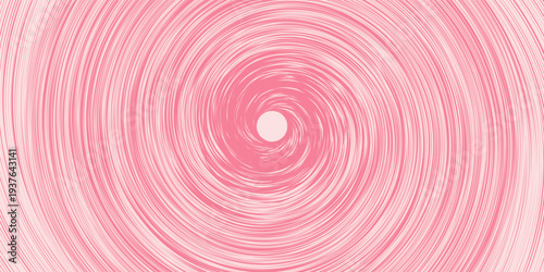 Candy color sunburst background. Abstract pink cream sunbeams design wallpaper. Colorful spinning lines for template, banner, poster, flyer. Sweet rotating cartoon swirl or whirlpool. Eps 10
