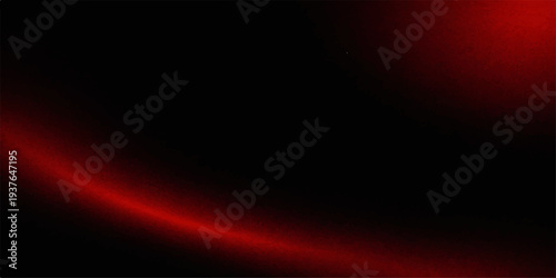 Red abstract background with flowing waves and glowing light effects