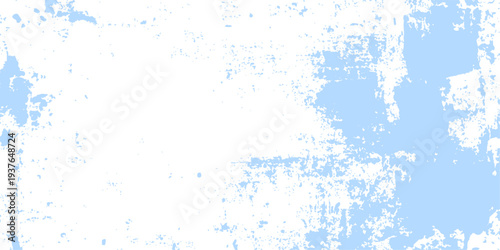 A vintage blue paint texture creates a grunge wallpaper design with an artistic vector element for a business card backdrop decoration