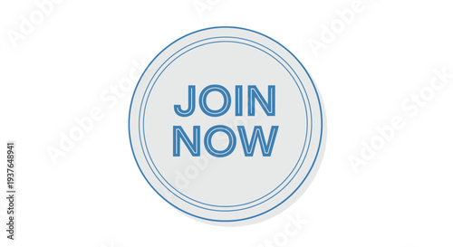Join Now Button Icon.