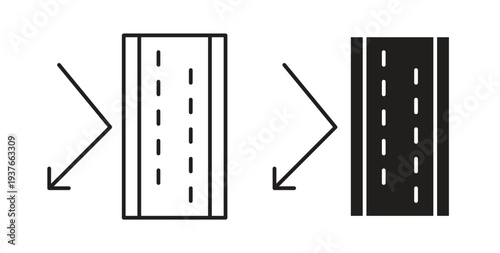 Insulation icon, Outline Symbol Illustration, Editable Stroke perfect for logos and more