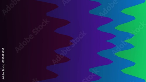 abstract colorful zigzag gradient background, vibrant waves
