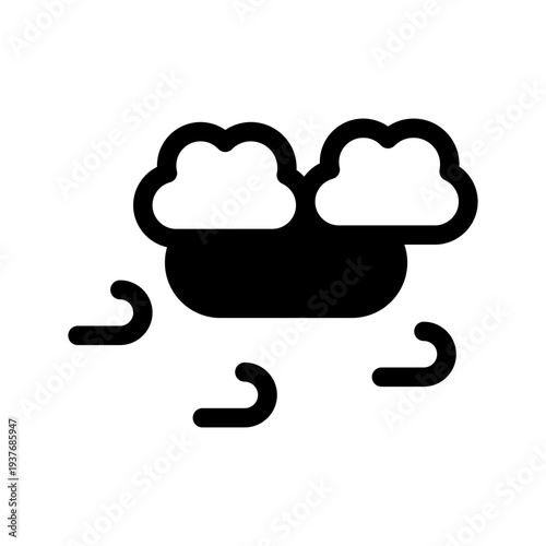 Cloud Icon Vector Symbol Design Illustration