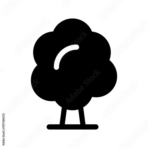 Tree Icon Vector Symbol Design Illustration