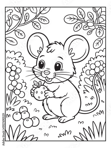 Photography Cute animals with a forest background for kids, teens, and adults