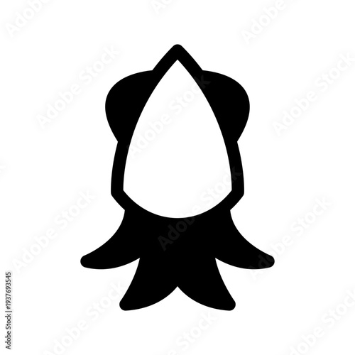 Squid Icon Vector Symbol Design Illustration