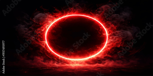 Glowing solar fire radiates intense heat from the sun in space as a hot sphere of energy illuminates the cosmos near a distant planet and galaxy