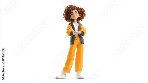 person icon standing confident