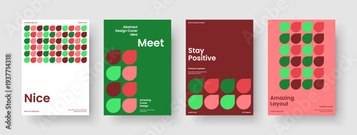 Geometric Business Presentation Layout. Creative Banner Template. Abstract Flyer Design. Report. Background. Poster. Brochure. Book Cover. Leaflet. Notebook. Newsletter. Brand Identity. Portfolio