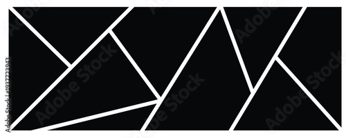 Photo collage template. Mood board grid. Square picture frame. Photography album layout. Vector illustration .eps,10