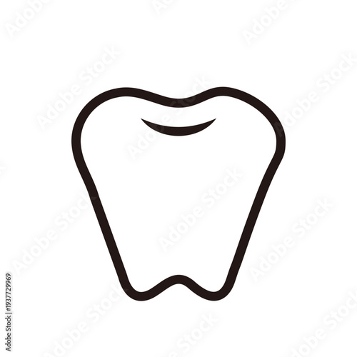 歯のアイコン 歯科・デンタルケア・歯医者のベクターイラスト